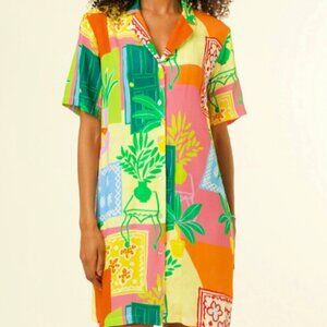 "Lorainne" Vacation Print Dress